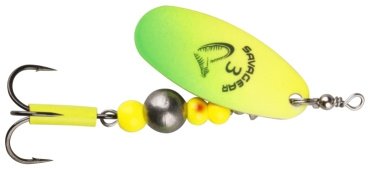 Savage Gear Caviar Spinner Fluo Yellow-Chartreuse №3 42313 купить,NaN