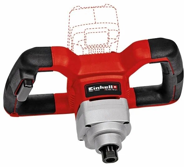Аккум. Строительный миксер Einhell TE-MX 18 Li - Solo (4258760) купить,NaN