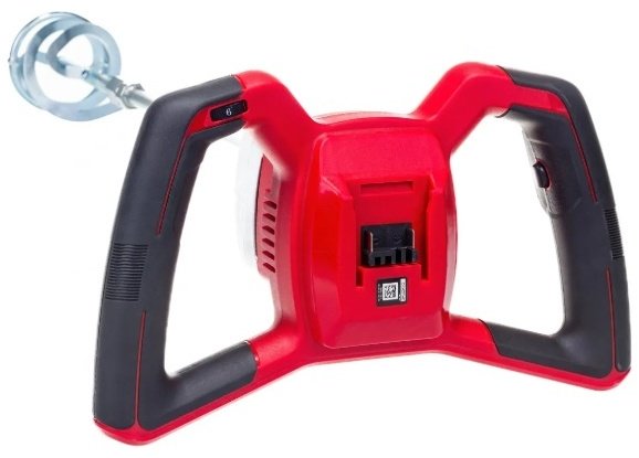 Аккум. Строительный миксер Einhell TE-MX 18 Li - Solo (4258760) купить,NaN