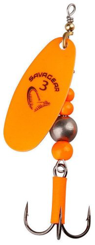 Savage Gear Caviar Spinner Fluo Orange №3 купить,NaN