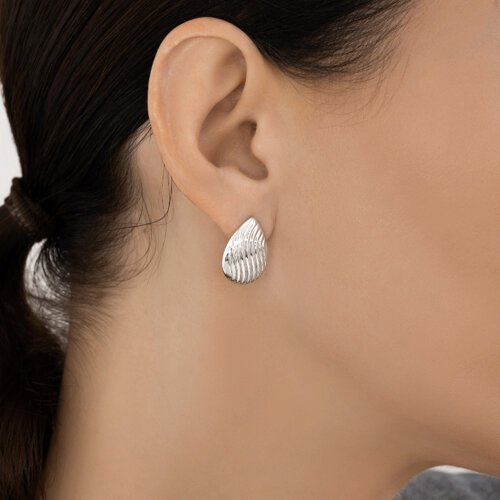Серьги Diamant 94-122-02337-1_s вес 4.06 г серебро, без вставок купить,NaN