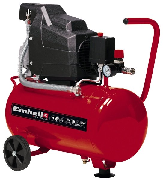 Компрессор масляный Einhell TC-AC 190/24/8 , 8 бар купить,NaN