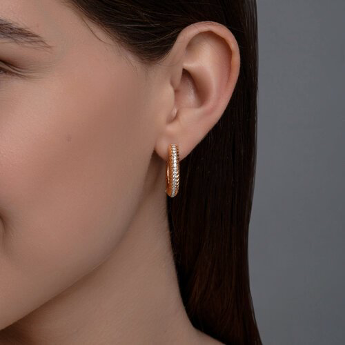 Серьги Diamant 93-120-02161-1 вес 5.77 г серебро, фианит купить,NaN