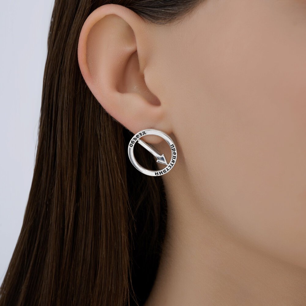 Серьги Diamant 94-122-02390-1 вес 3.86 г серебро, эмаль купить,NaN