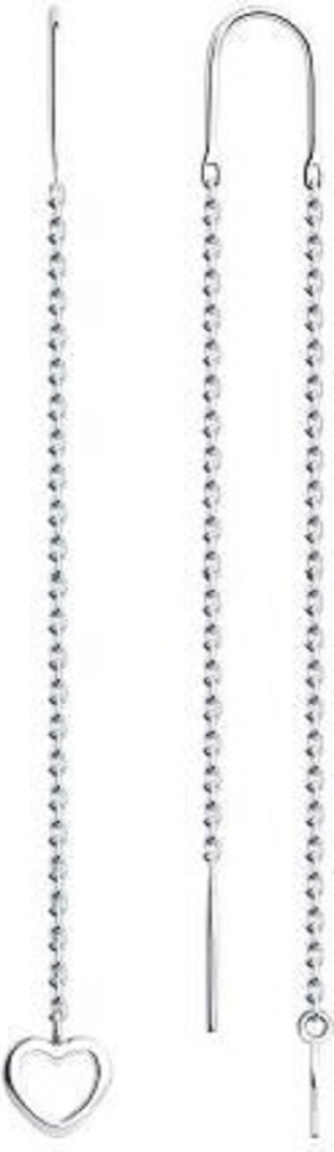 Серьги Diamant 94-123-01430-1 вес 1.79 г серебро, без вставок купить,NaN