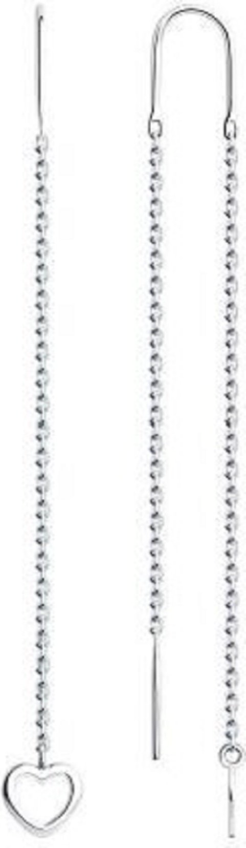 Серьги Diamant 94-123-01430-1 вес 1.79 г серебро, без вставок купить,NaN