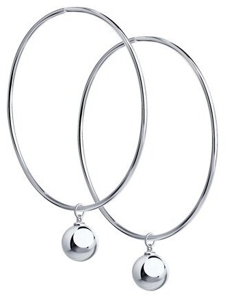 Серьги Diamant 94-124-01483-1 вес 6.11 г серебро, без вставок купить,NaN