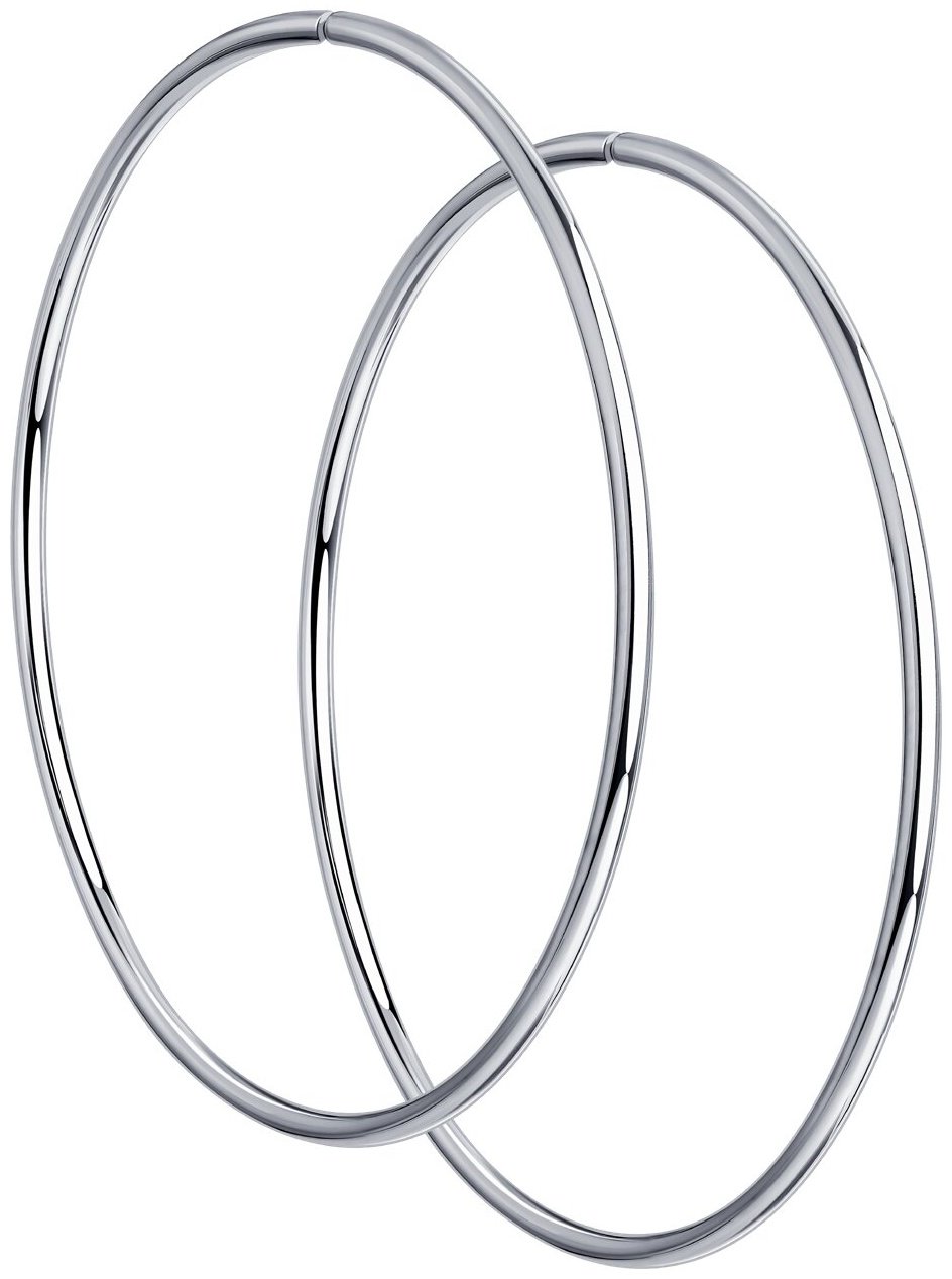 Серьги Diamant 94-124-01725-1 вес 2.48 г серебро, без вставок купить,NaN