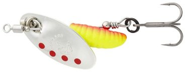 Блесна Savage Gear Grub Spinners №0 Silver Red Yellow 1 шт купить,NaN