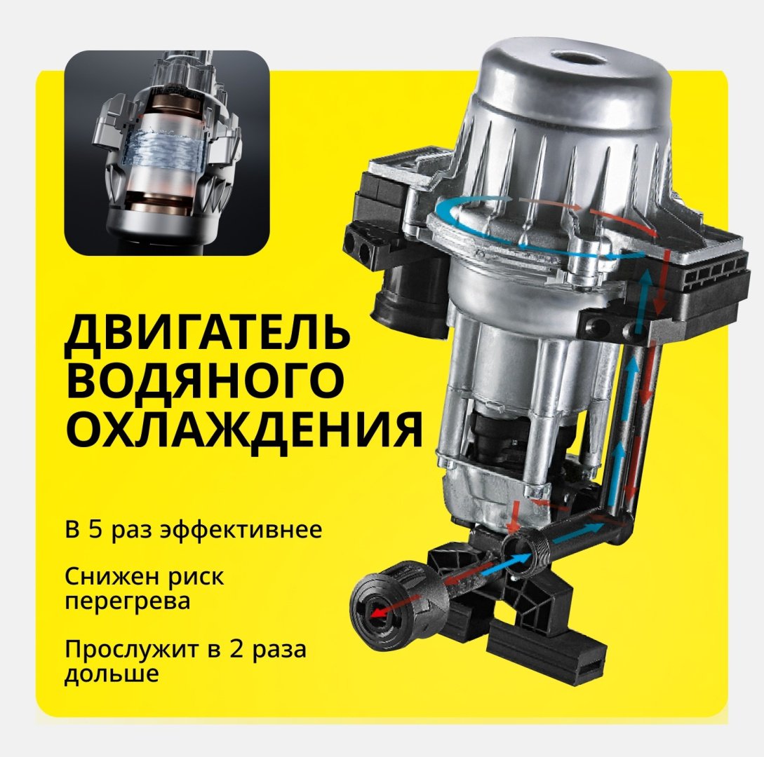 Мойка высокого давления Karcher электрический 160 бар, K 7 WCM - 1.317-400.0 купить,NaN