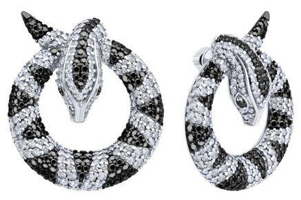 Серьги Diamant D94-122-02301-1_s вес 13.8 г серебро, фианит купить,NaN