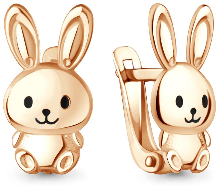 Серьги AQUAMARINE 34878.6 вес 3 г серебро, эмаль купить,NaN