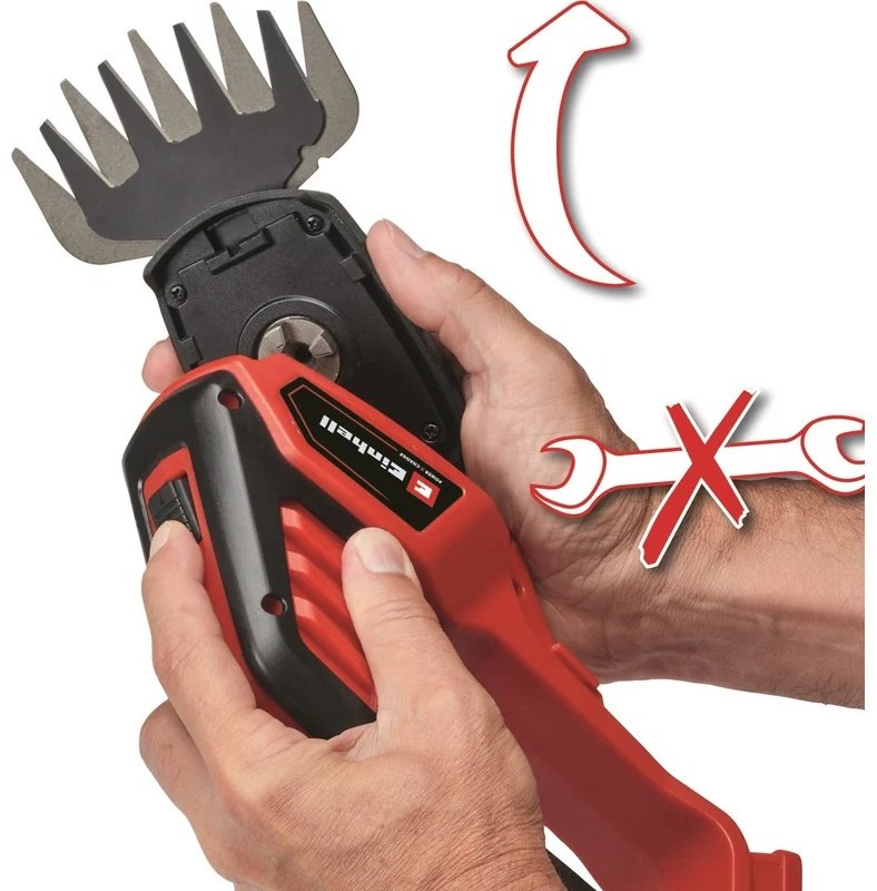 Аккум. Ножницы-кусторез Einhell GE-CG 18/100 Li T-Solo (3410310) купить,NaN