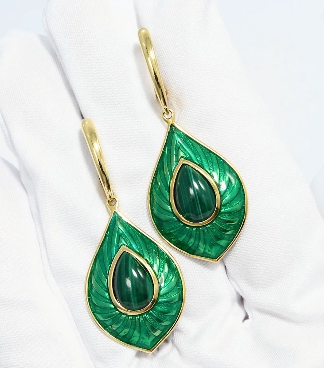 Серьги Diamant 93-321-01688-1 вес 9.59 г серебро, малахит купить,NaN