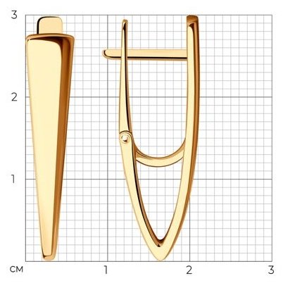 Серьги Diamant 93-120-00611-1 вес 3.82 г серебро, без вставок купить,NaN