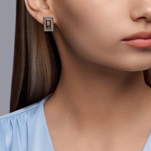 Серьги Diamant 94-120-01905-1 вес 3.69 г серебро, без вставок купить,NaN