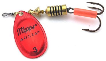 Блесна Mepps Aglia Platinum Red Rouge, 6.5гр 1 шт купить,NaN