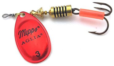 Блесна Mepps Aglia Platinum Red Rouge, 6.5гр 1 шт купить,NaN