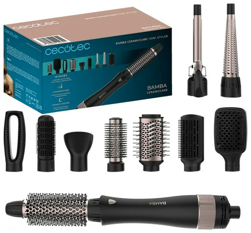  Стайлер Cecotec CeramicCare Styler 10в1 черный