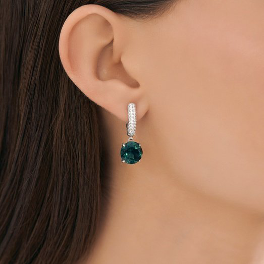 Серьги SOKOLOV 92023195 вес 5.02 г серебро, фианит, кварц купить,NaN