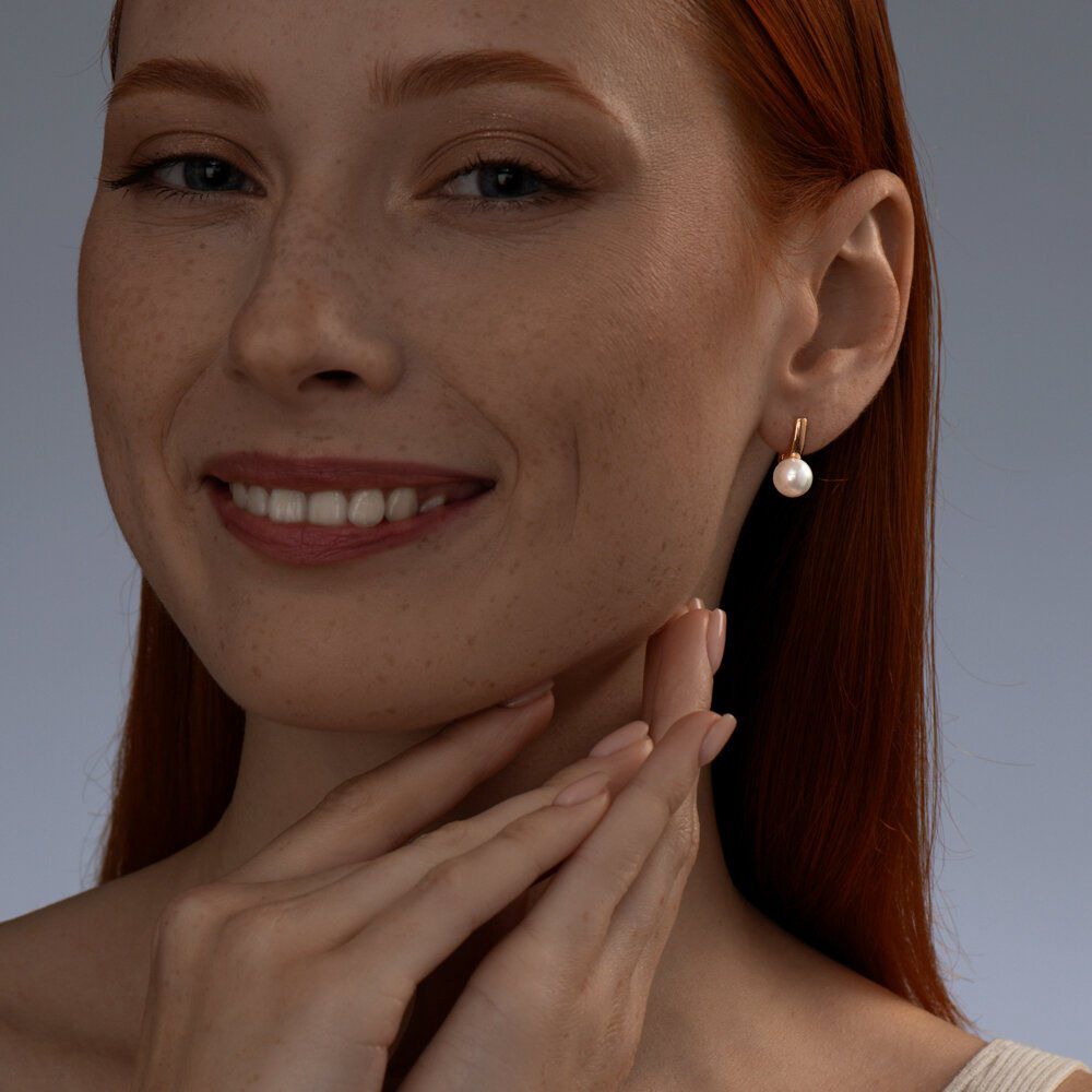 Серьги SOKOLOV 93021185 вес 3.43 г серебро, жемчуг купить,NaN