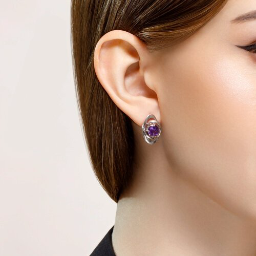 Серьги SOKOLOV 92022611 вес 3.75 г серебро, ситалл купить,NaN