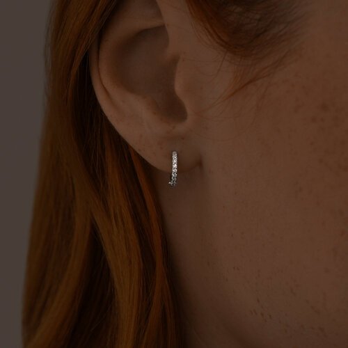 Серьги SOKOLOV 94025998 вес 1.22 г серебро, фианит купить,NaN
