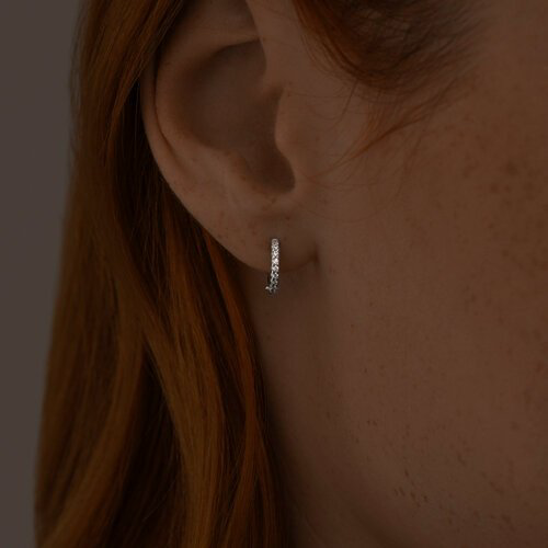 Серьги SOKOLOV 94025998 вес 1.22 г серебро, фианит купить,NaN
