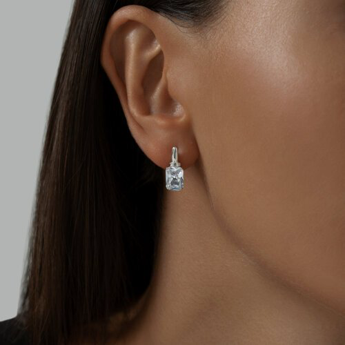 Серьги SOKOLOV 94022276 вес 2.4 г серебро, фианит купить,NaN