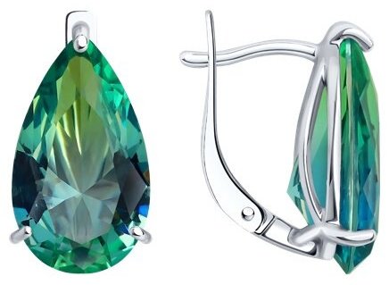 Серьги SOKOLOV 92022818 вес 3.93 г серебро, ситалл купить,NaN