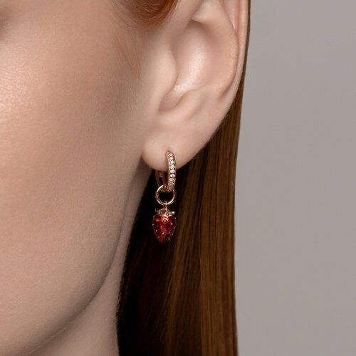 Серьги SOKOLOV 93022423 вес 4.58 г серебро, эмаль, фианит купить,NaN