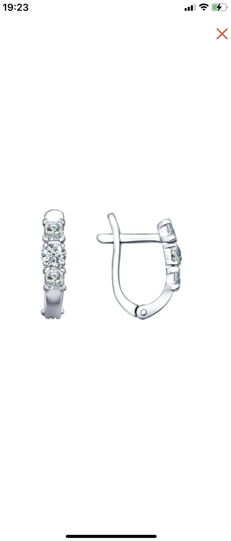 Серьги SOKOLOV 94021704 вес 1.69 г серебро, фианит купить,NaN