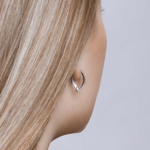 Серьги SOKOLOV 94022288 вес 3.88 г серебро, фианит, эмаль купить,NaN