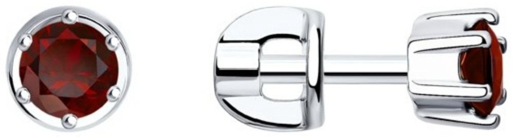 Серьги SOKOLOV 94021723 вес 1.34 г серебро, фианит купить,NaN