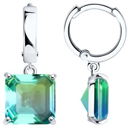 Серьги SOKOLOV 92022846 вес 4.17 г серебро, ситалл купить,NaN