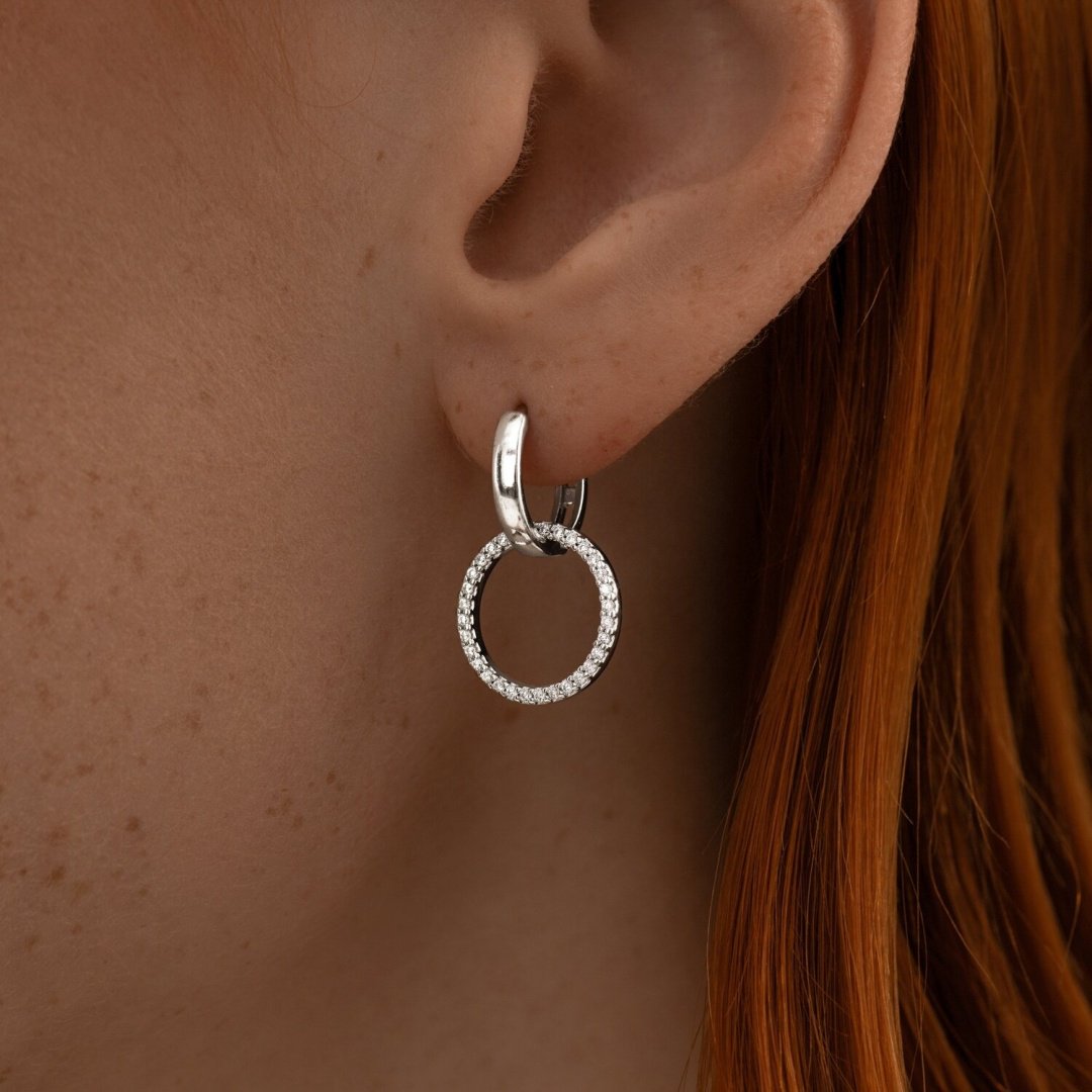 Серьги SOKOLOV 94025851 вес 3.21 г серебро, фианит купить,NaN