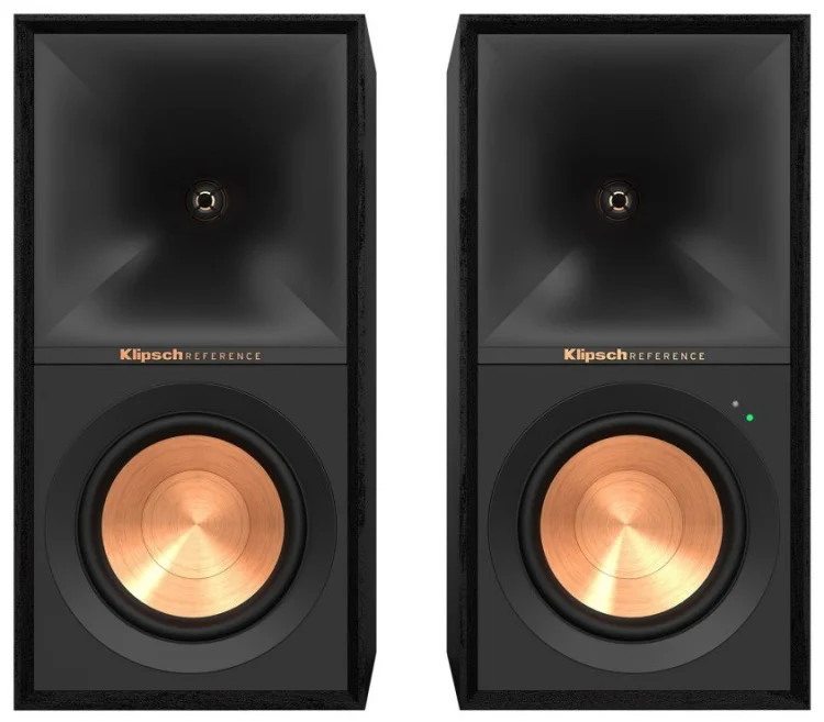Акустическая система Klipsch Reference R-50PM, Powered Bookshelf Speakers, Black, Pair