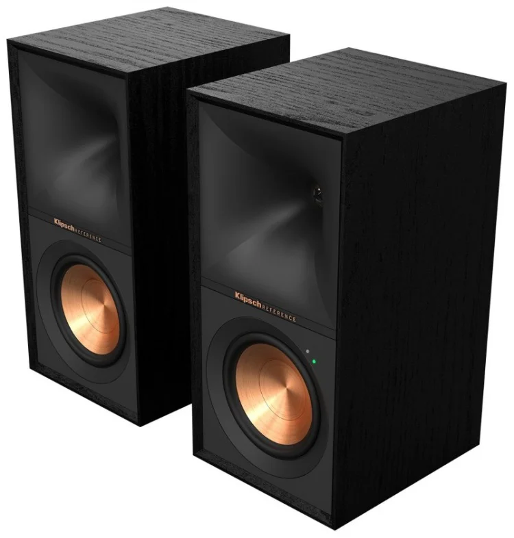 Акустическая система Klipsch Reference R-50PM, Powered Bookshelf Speakers, Black, Pair