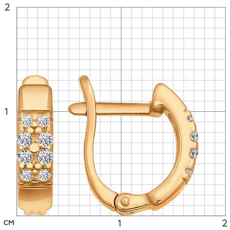 Серьги SOKOLOV 93020646 вес 2.22 г серебро, фианит купить,NaN