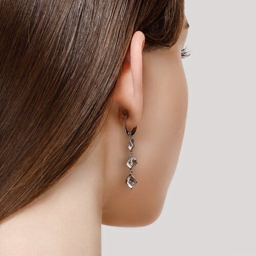 Серьги SOKOLOV 92021984 вес 3.69 г серебро, топаз купить,NaN