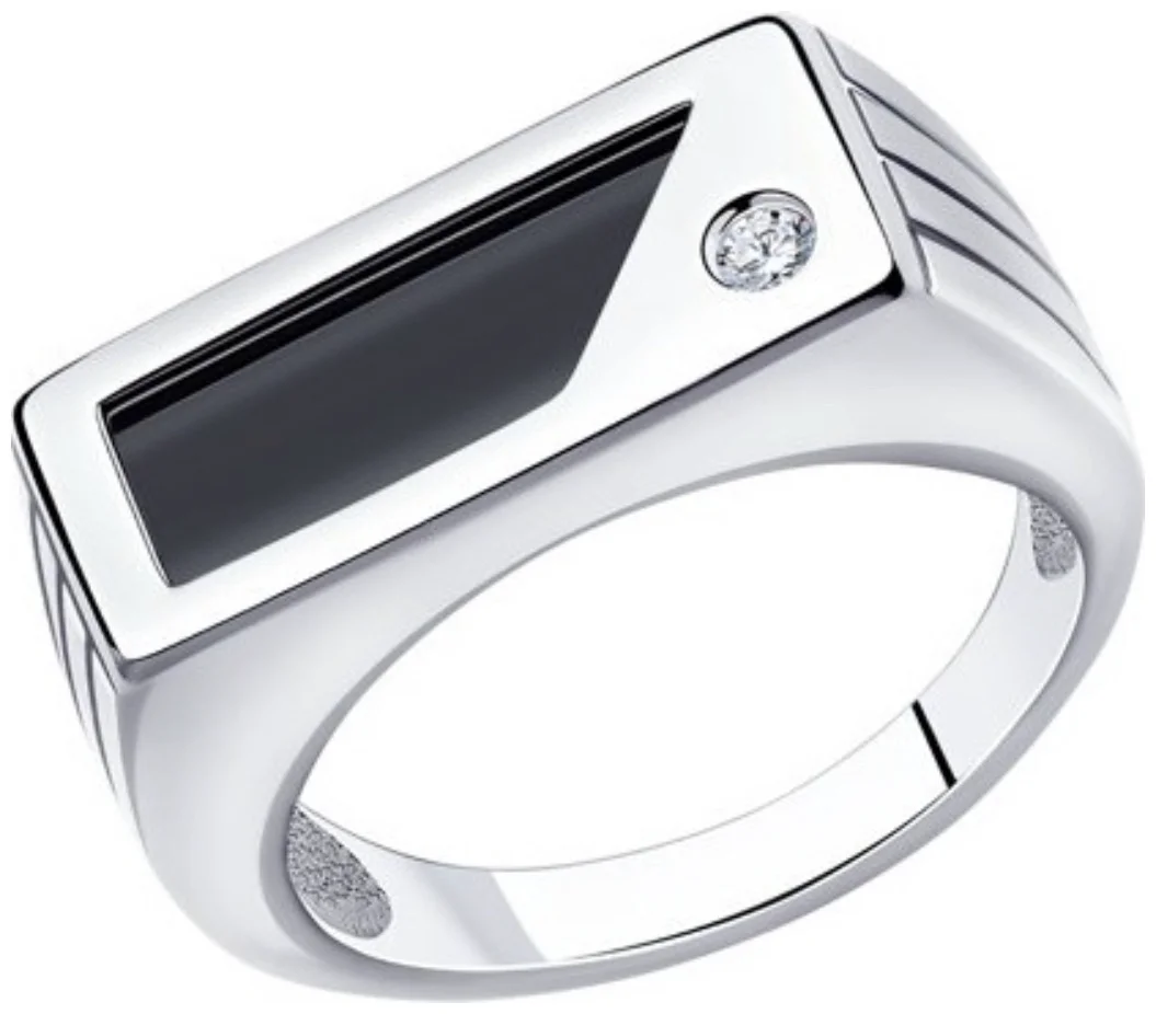 Мужская печатка Diamant 94-112-00562-1 22р. купить,NaN