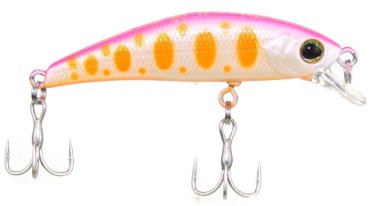 Воблер Jackall Timon Tricoroll Ryushin 43HW, 43mm, 3.0g, Shinsyu Yukishiro Pink 1 шт купить,NaN