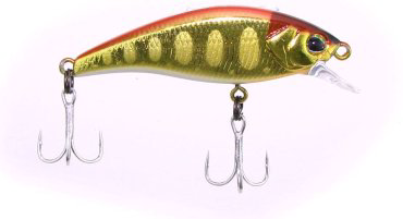 Воблер Jackall Timon Tricoroll MAI 45S, 3.7g, Red &Gold Yamame 1 шт купить,NaN