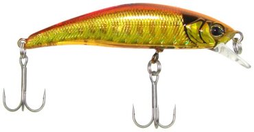Воблер Jackall Timon Tricoroll Ryushin 53HW, 53mm, 4.6g, Sight Red &Gold 1 шт купить,NaN