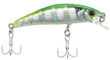 Воблер Jackall Timon Tricoroll Ryushin 43HW, 43mm, 3.0g, Flash Green Back 1 шт купить,NaN