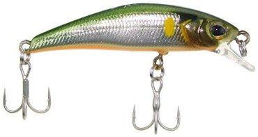 Воблер Jackall Timon Tricoroll Ryushin 43HW, 43mm, 3.0g, HL Flash Ayu 1 шт купить,NaN