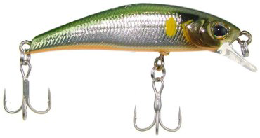 Воблер Jackall Timon Tricoroll Ryushin 43HW, 43mm, 3.0g, HL Flash Ayu 1 шт купить,NaN