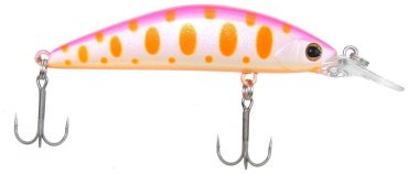 Воблер Jackall Timon Tricoroll GT 56MD-F, 56mm, 4.3g, Shinsyu Yukishiro Pink 1 шт купить,NaN
