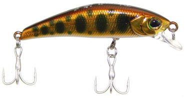 Воблер Jackall Timon Tricoroll Ryushin 43HW, 43mm, 3.0g, HL Copper Yamame 1 шт купить,NaN