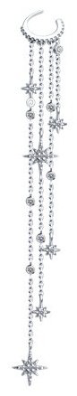 Кафф SOKOLOV 94170343 вес 3.75 г серебро, фианит купить,NaN